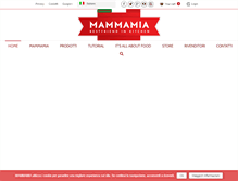 Tablet Screenshot of mammamiakitchen.com